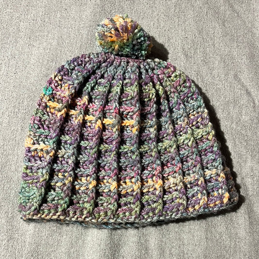 Crochet Waffle Hat