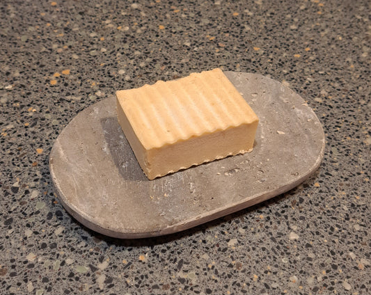 Goat Milk Soap Half Massage Bar