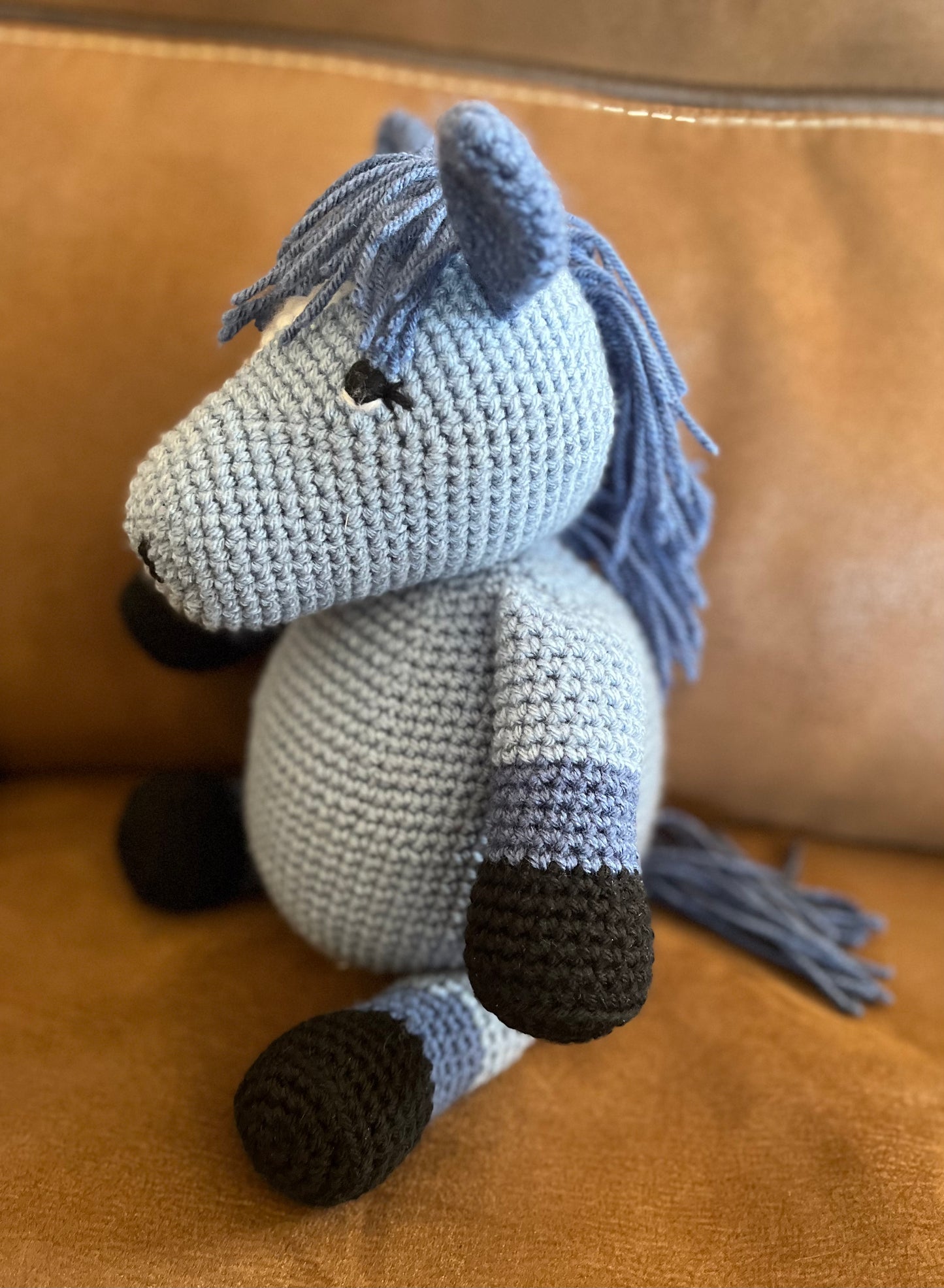 Crochet horse