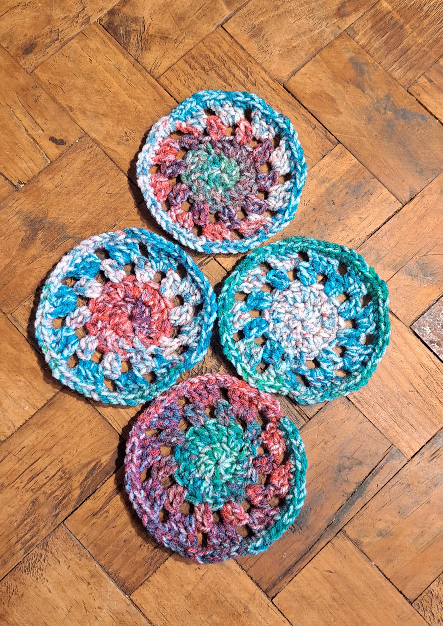 Tie-Dye Coasters