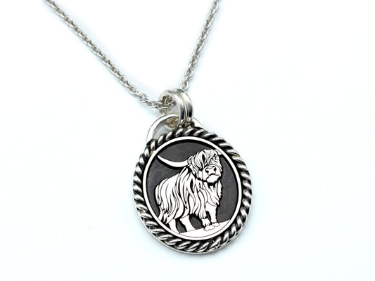 Highland Cow Necklace