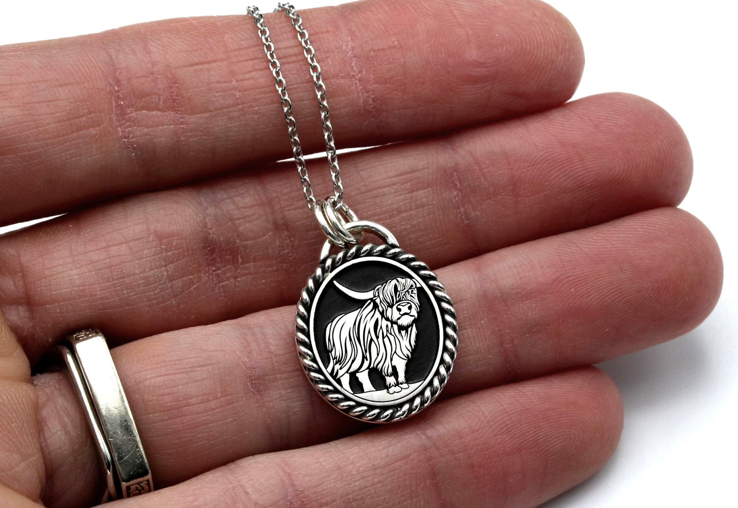 Highland Cow Necklace